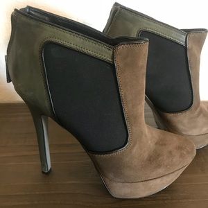 Jessica Simpson platform booties